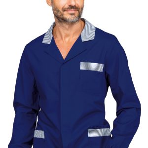Giacca Corta o Casacca Da Uomo a Manica Lunga in Grigio, Blu o Rosso
