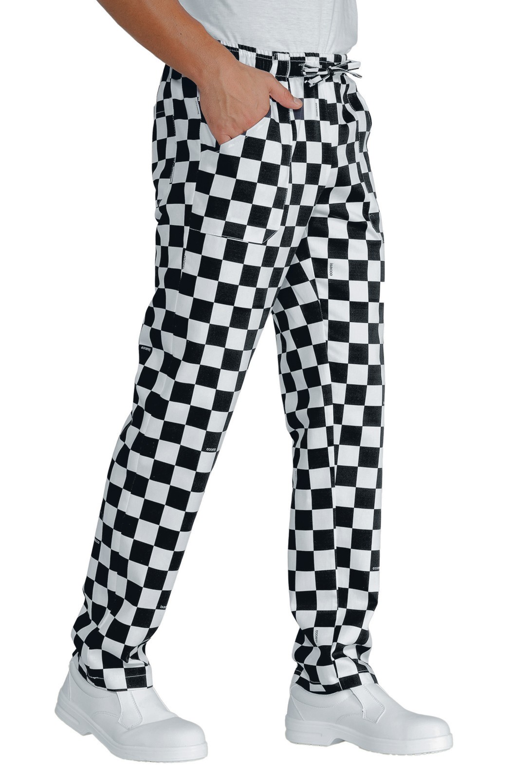 044639 - Pantalone da cucina a quadretti