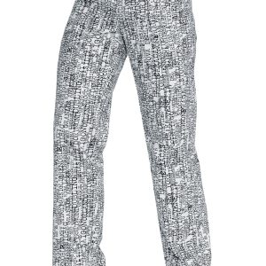 044674 - Pantalone da cucina con scritte in 4 varianti