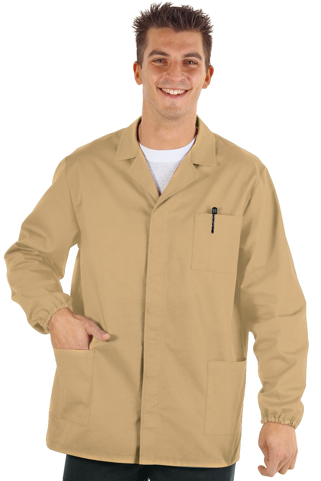 052101 - Camice corto generico per operaio o magazziniere misto cotone gr. 195 8 Colori - immagine 7