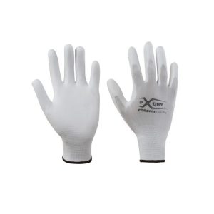 GGU010 - Guanto in poliestere senza cuciture (13g). Rivestito in poliuretano - Leggero ed Ergonomico