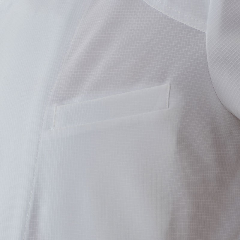 ARON - Giacca chef maniche corte leggera in bianco o nero - immagine 6