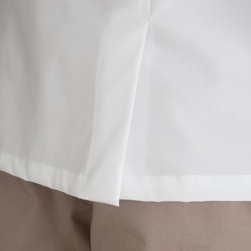 ARON - Giacca chef maniche corte leggera in bianco o nero - immagine 8